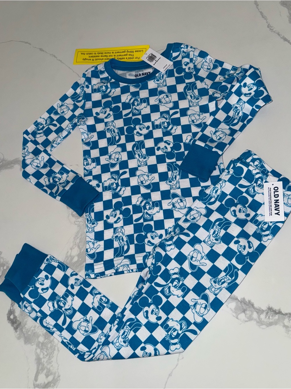Old Navy + Disney Kids Mickey Mouse and Friends Pajamas Size 4